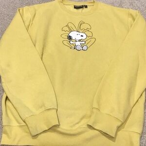Peanuts Yellow Snoopy Crewneck